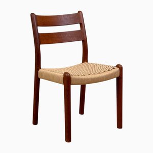 Dining Chair in Teak from EMC Møbler, 1950s