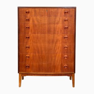 Chest of Drawers in Teak by Kai Kristiansen, 1950s