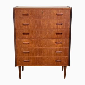 Dänische Vintage Kommode aus Teak, 1950er