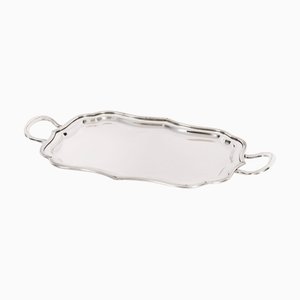Vintage Silver Plated Twin Handled Tray from Royal Sheffield
