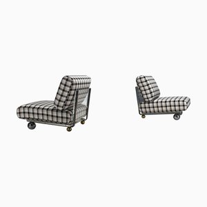 Set mit Stühlen aus Rotguss von Galerie Maison Et Jardin, Paris, 1970er