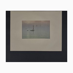 Henri Rivière, The Country of Brittany, Mist at Sea, Lithograph