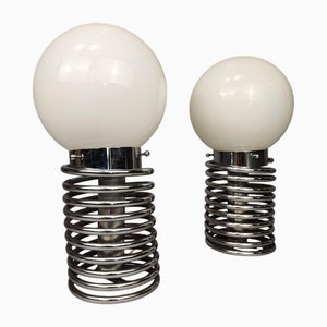 Space Age Table Lamps, 1960s, Set of 2