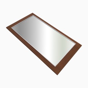 Miroir Vintage Scandinave en Teck