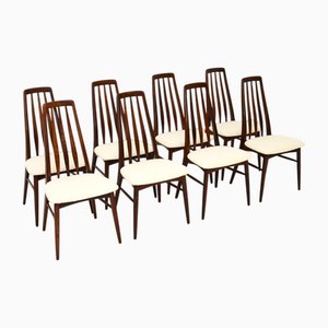 Vintage Danish Dining Chairs by Niels Koefoed for Koefoeds Hornslet, 1960s, Set of 8
