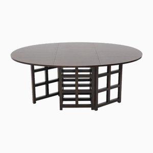 Mesa plegable de Charles Rennie Mackintosh para Cassina, años 80