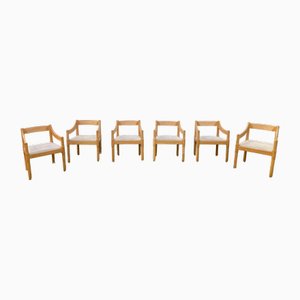 Sillas de Vico Magistretti para Cassina, años 60. Juego de 6