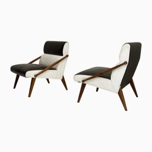 Set mit Vintage Sesseln, 1970er