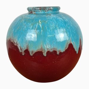 Keramik Kugelvase von CAB, 1976