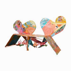 Sculptural Modular Chairs by Guido Coletti, 1995, Set of 2