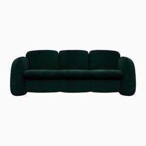 Collector Penta Sofa in Bottle Green by Daciano Da Costa