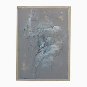 Michal Bajsarowicz, Akt, 2025, Acryl auf Leinwand