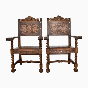Chaises Friar Vintage, Espagne, Set de 2