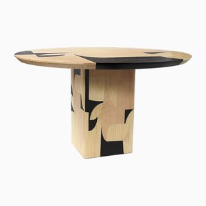 Harlequin Round Collector Table by Alter Ego
