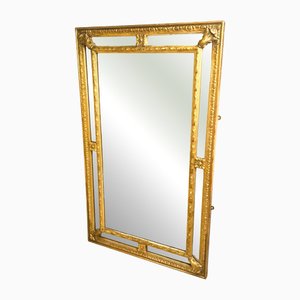 Antique Gilt Overmantle Mirror, 1860