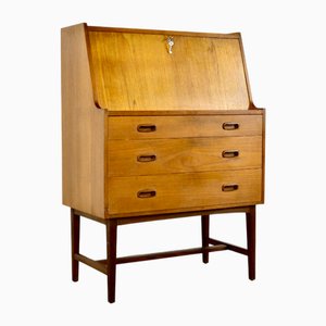 Vintage Danish Teak Secretaire, 1960s