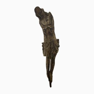 Antike hölzerne Wandstatue des Körpers, 1500er