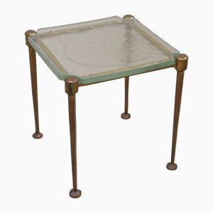 Mesa de centro cuadrada de Lothar Klute, años 80