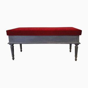 Upholstered Wooden Bench, 2010s