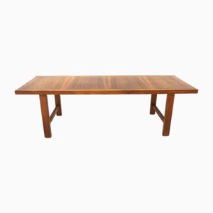 Vintage Swedish Teak Bench, 1960s