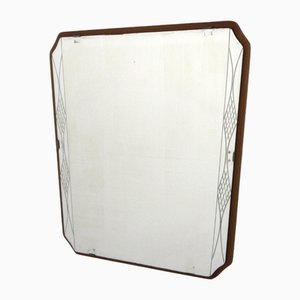 Scandinavian Pine Mirror, 1950