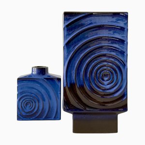Grands Vases Zyklon par Cari Zalloni pour Steuler Keramik Opart, 1970s, Set de 2