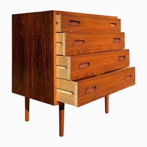 Cómoda de palisandro de Poul Hundevad para Hundevad & Co, años 60