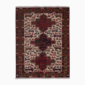 Animal Pattern Soumac Kilim Rug