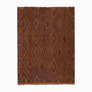 Jajim Kilim with Diamond Pattern, 1960s