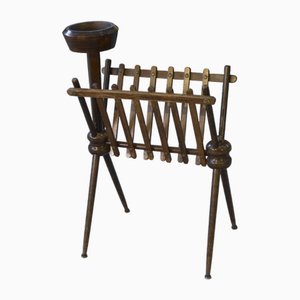 Beech Magazine Rack, 1960