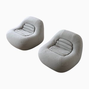 Carrera Sessel von De Pas, D'Urbino & Lomazzi, 1965, 2er Set