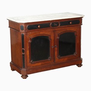 Antique Buffet in Mahogany and Poplar