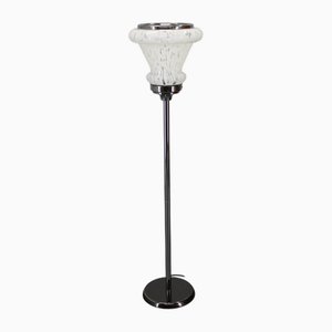 Glass Floor Lamp, Italy, 1970s
