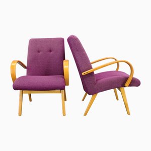 Sessel, Ehemalige Tschechoslowakei, 1960er, 2er Set