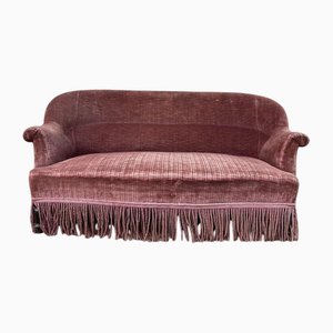 Napoleon III Toad Sofa in Pink Velvet