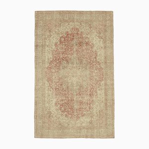 Großer Vintage Teppich in Beige