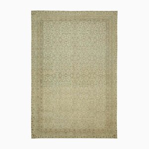 Großer Vintage Teppich in Beige