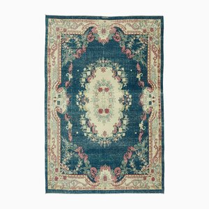 Großer Vintage Teppich in Beige