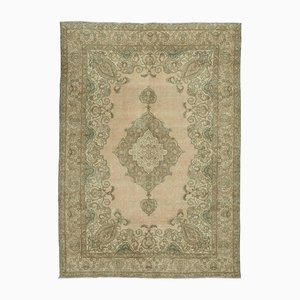 Großer Vintage Teppich in Beige