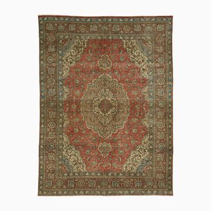 Large Vintage Beige Rug