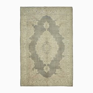 Großer Vintage Teppich in Beige