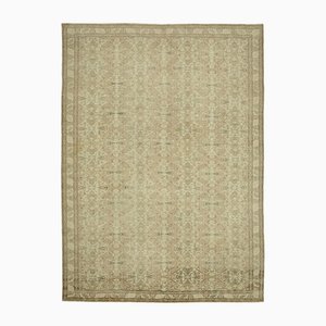 Großer Vintage Teppich in Beige