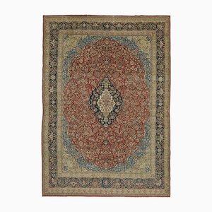 Großer Vintage Teppich in Beige
