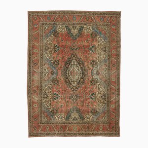 Großer Vintage Teppich in Beige