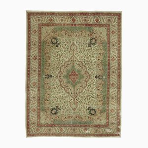 Großer Vintage Teppich in Beige