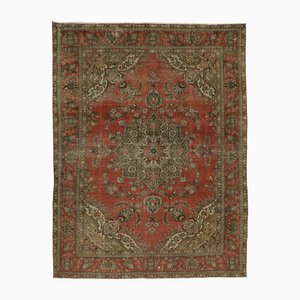 Großer Vintage Teppich in Beige