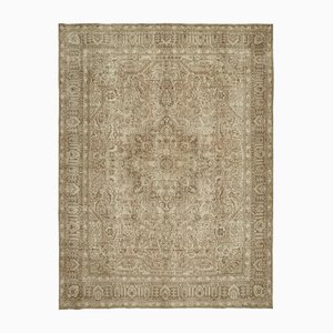 Large Vintage Beige Rug