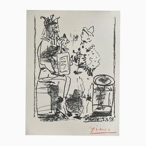 Pablo Picasso, Saltimbanques, 1958, Lithograph