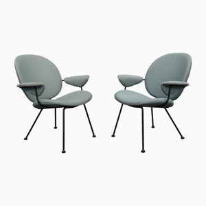 Set of Lounge Chairs by W. H. Gispen for Kembo, 1960s