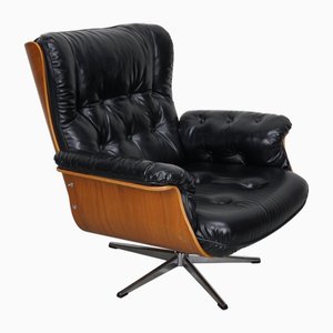 Vintage Swivel Lounge Chair by Martin Stoll for Giroflex, Germany, 1960s